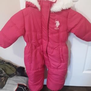 U.S. Polo toddler snowsuit